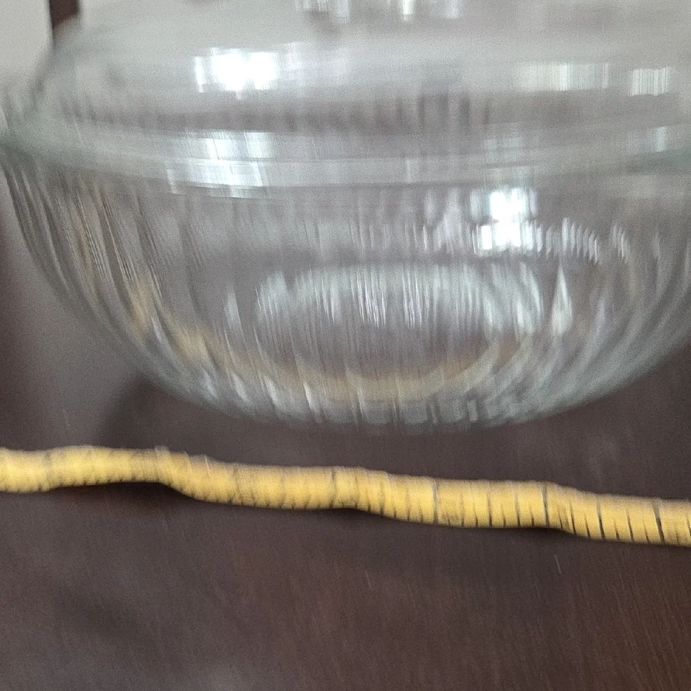 Vintage Glass Baking Dish with Lid - Picture 5 of 5